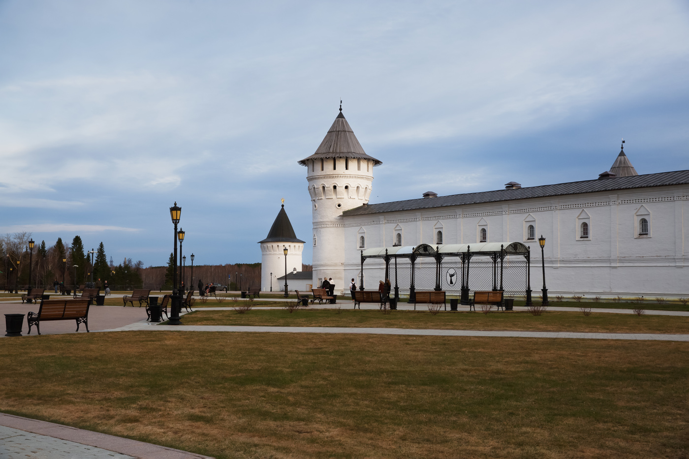 "Тобольский Кремль".(Фрагмент)