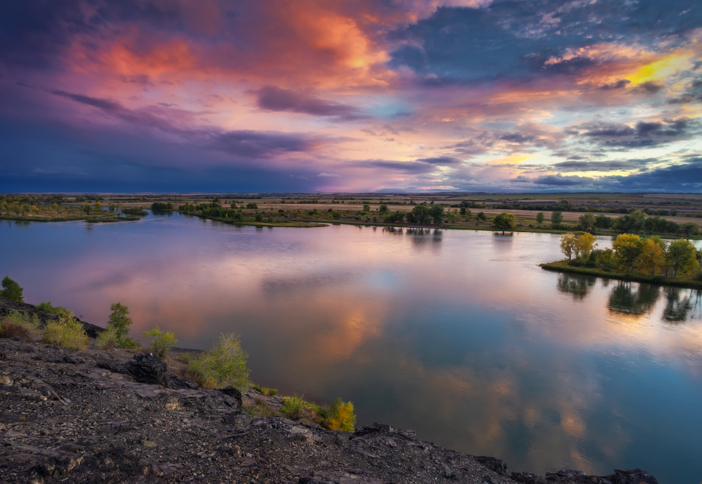 По следам уходящей грозы