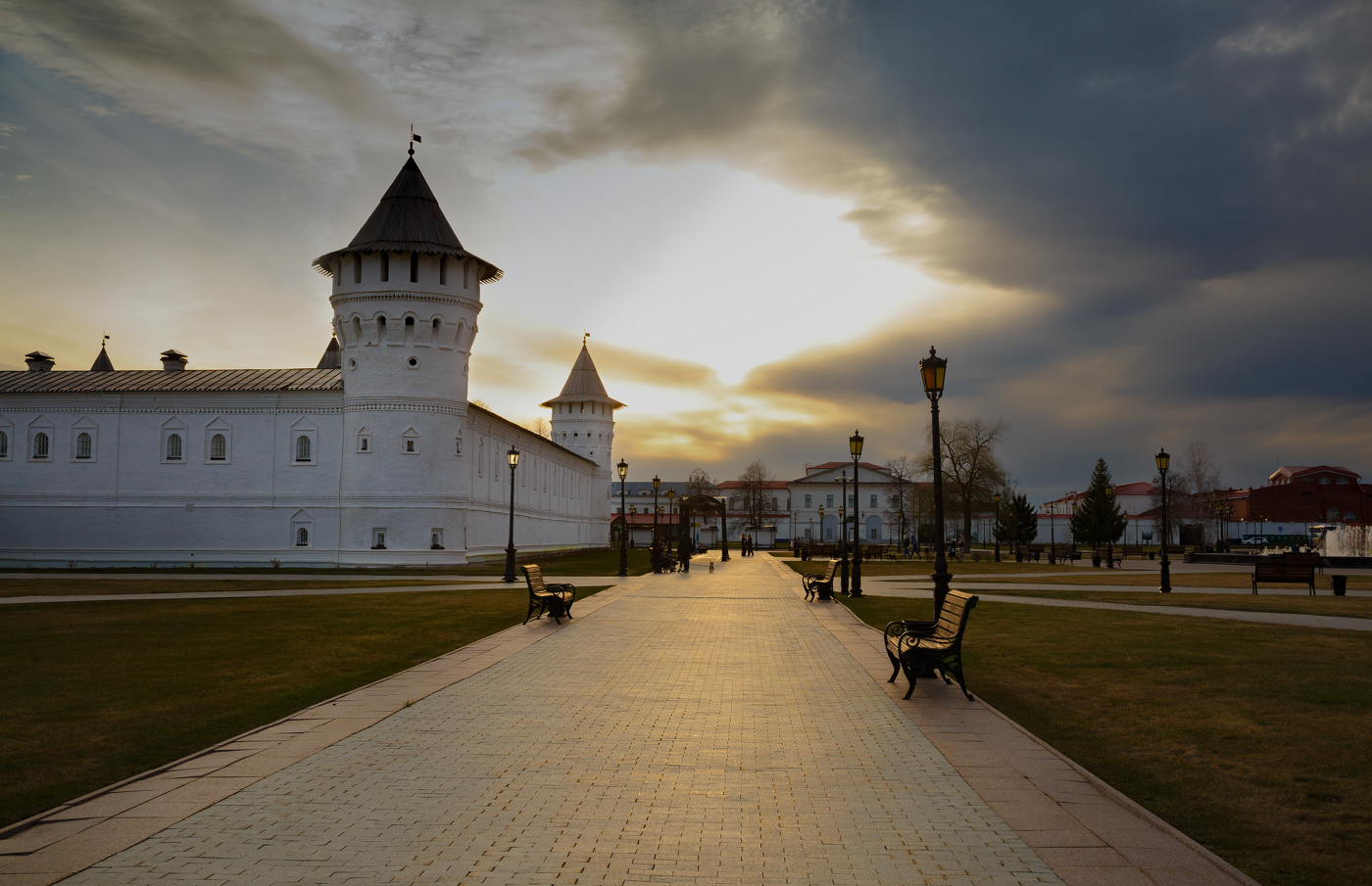 "Тобольский Кремль".(Фрагмент).