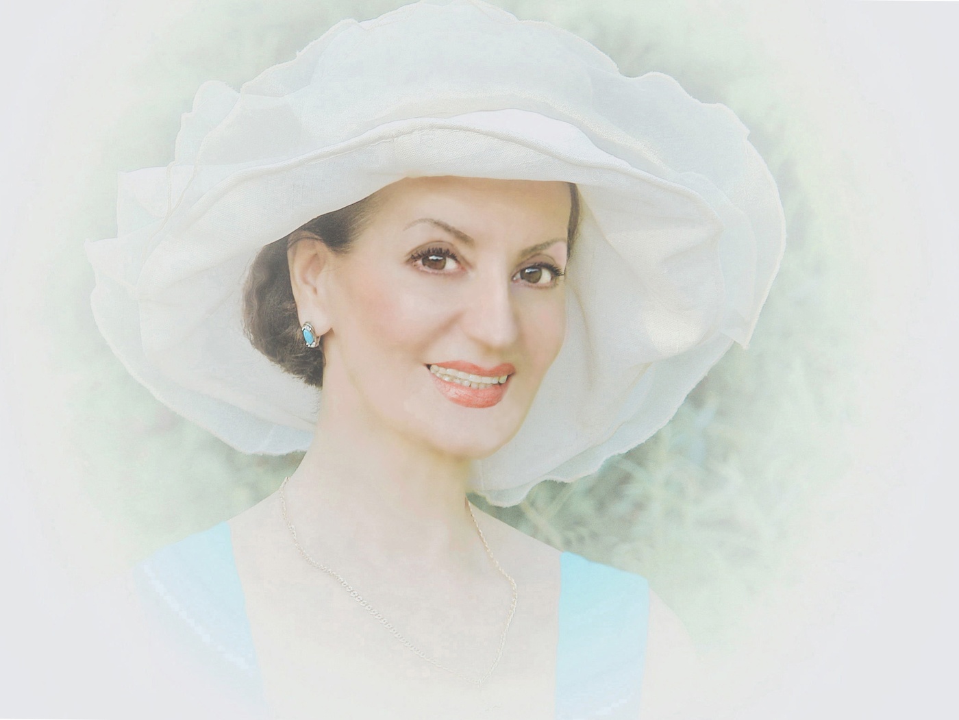 Образ в стиле романтик.