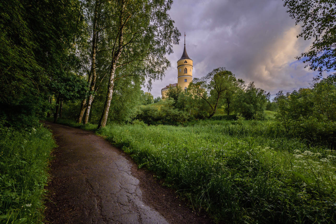 По дорожкам парка Мариенталь.