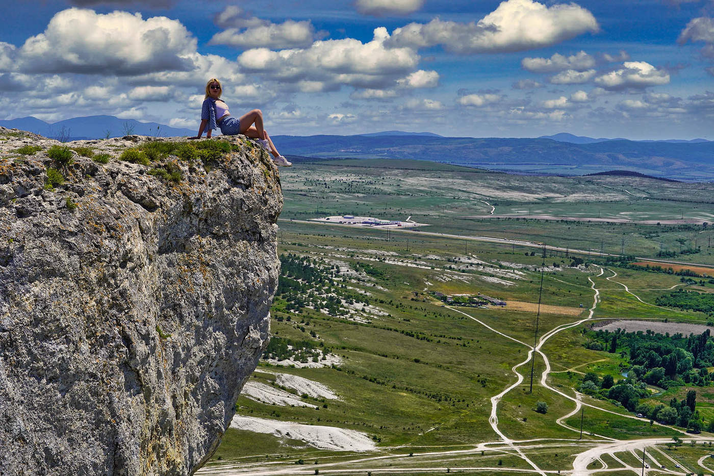 "Фотосессия" на краю