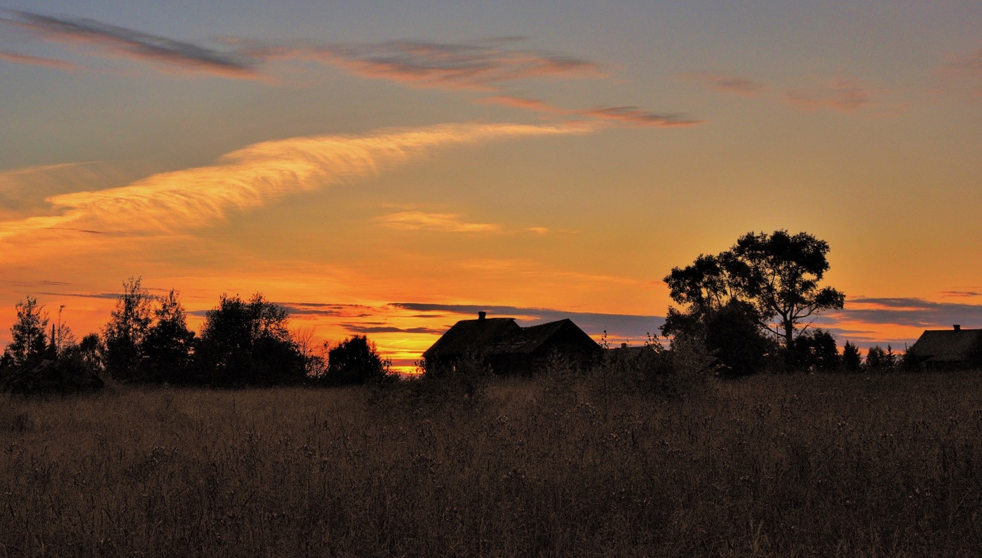 День догорал за горизонтом ...