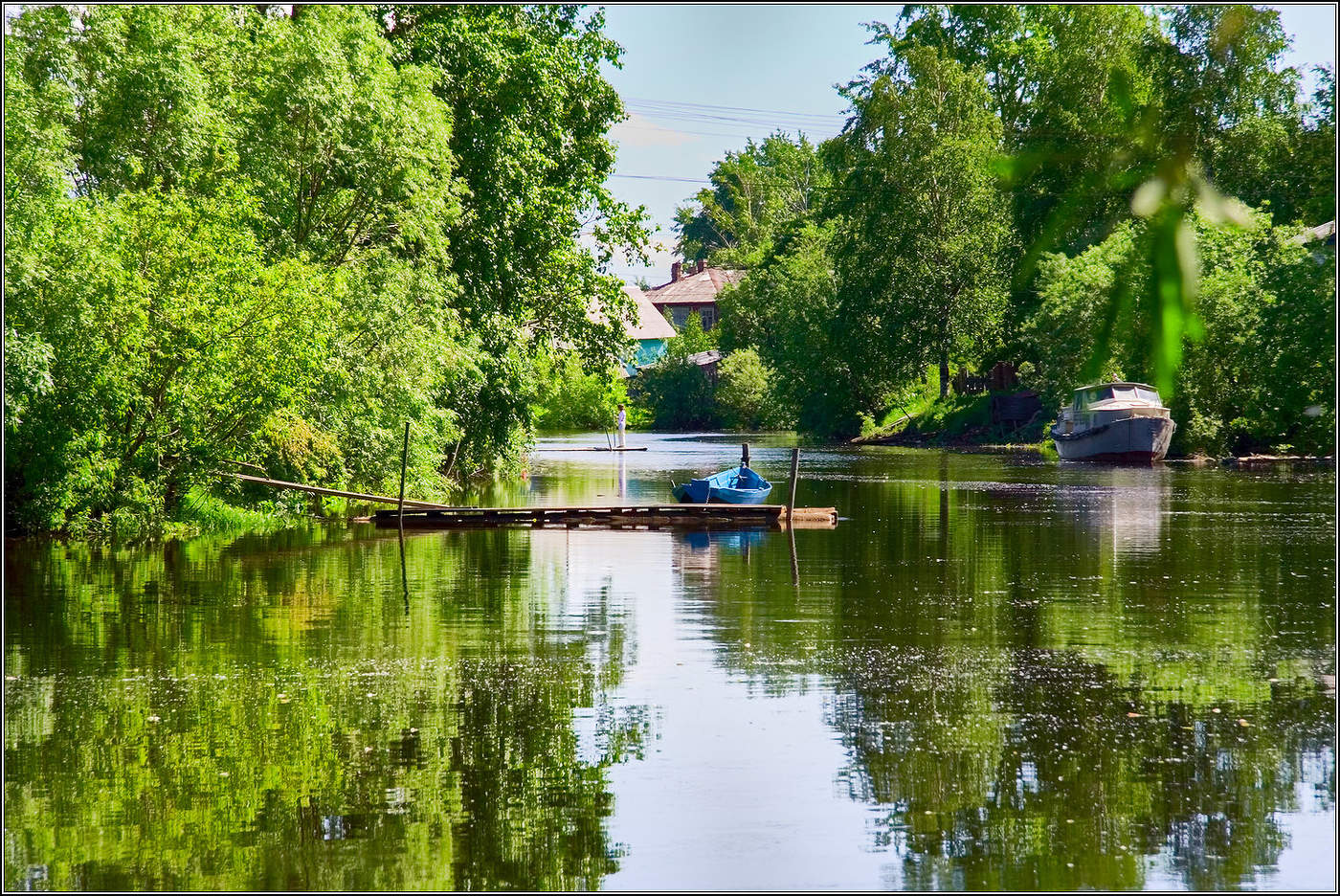 Лето в Соломбале.