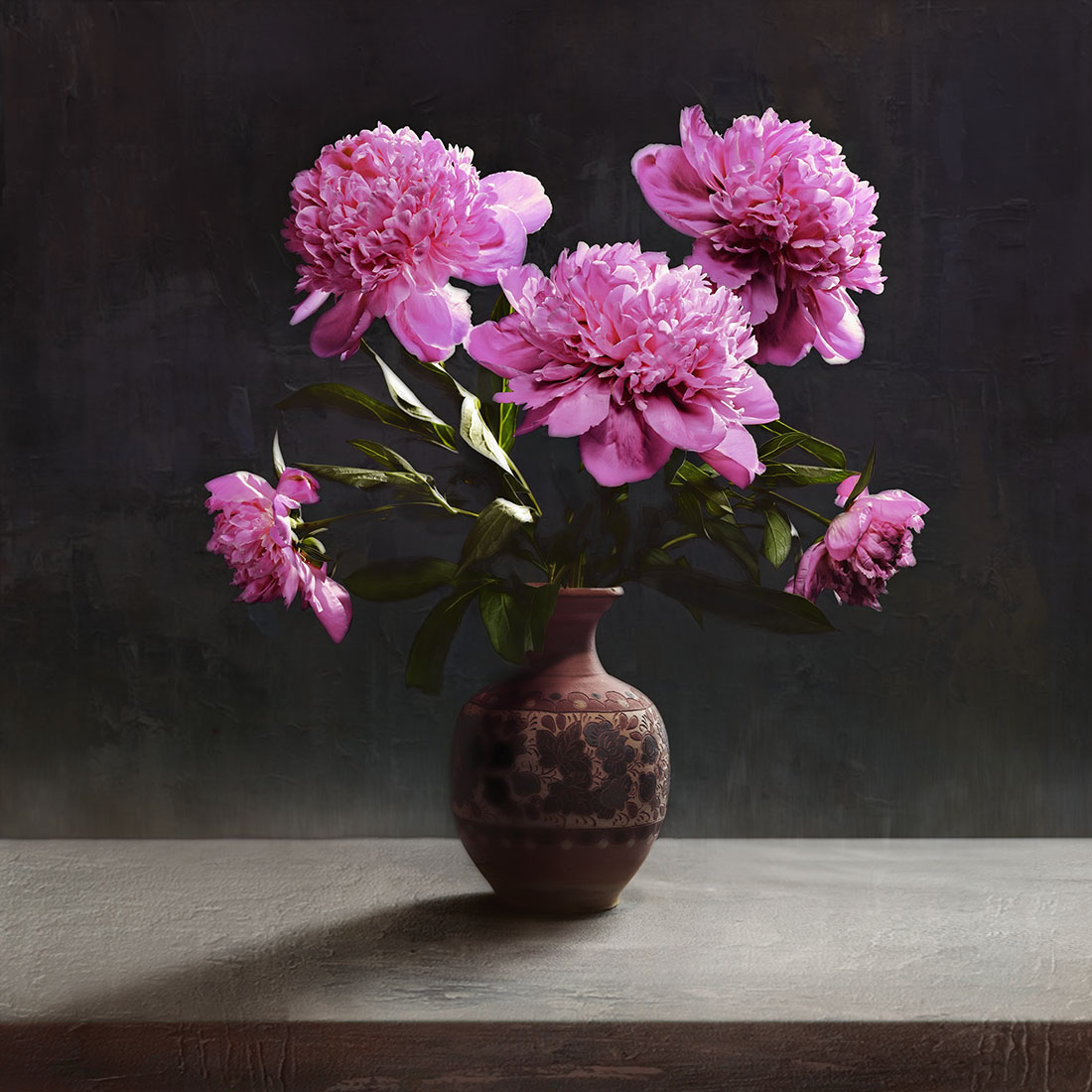 пионовый монтаж