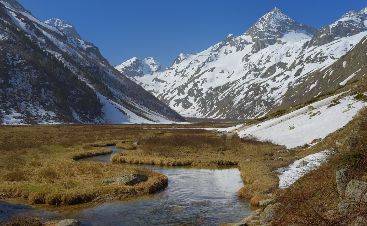 Весна в горах