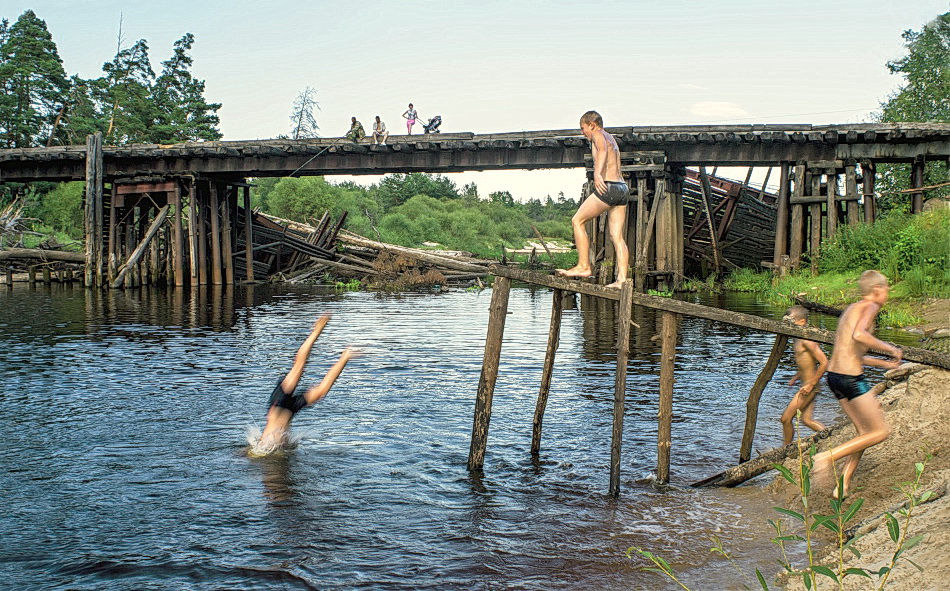 Беззаботное детство.