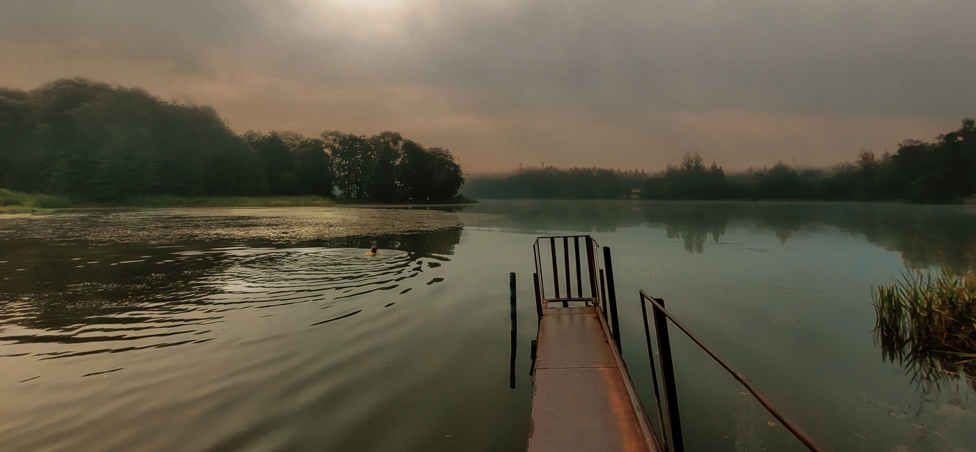 Сквозь туманную прохладу..