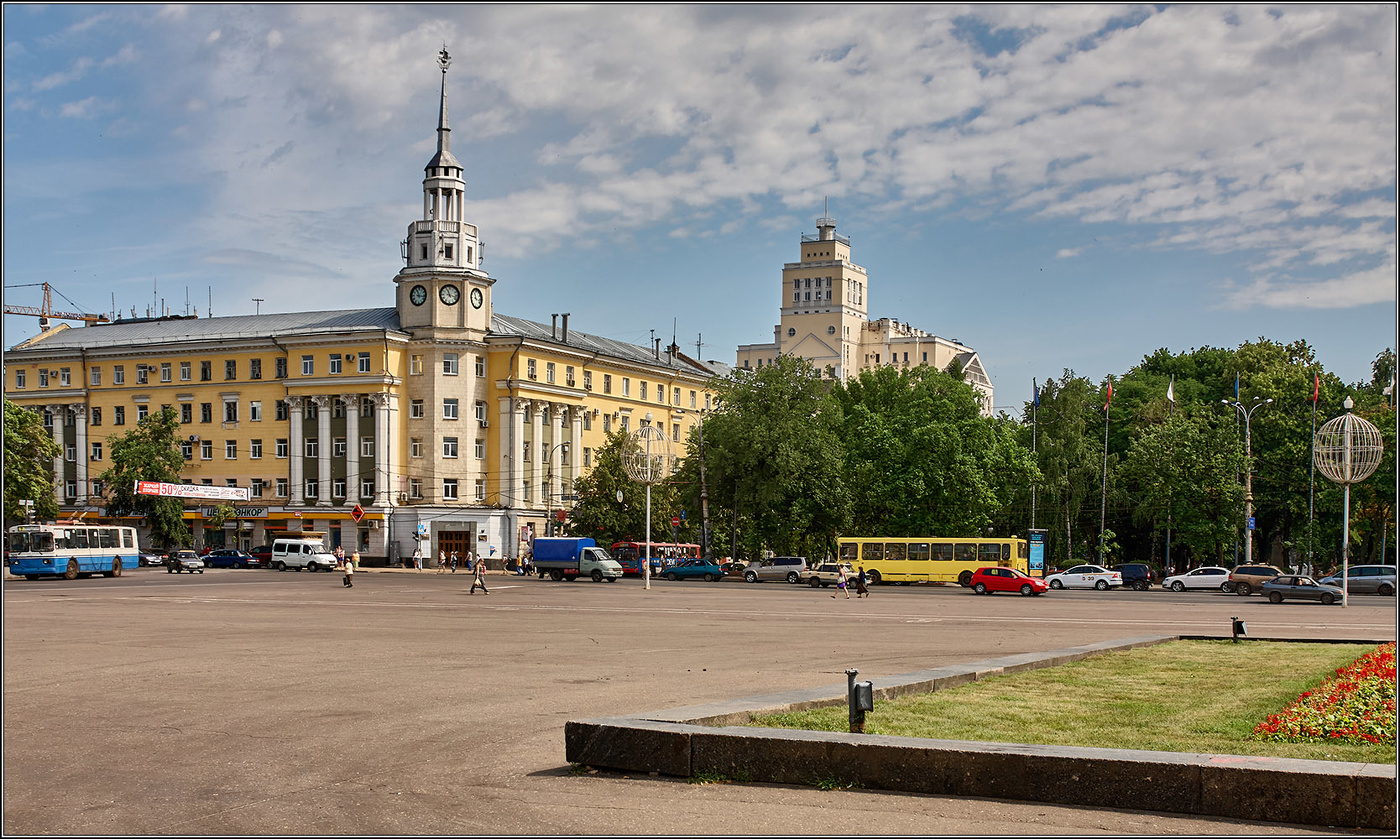 Красивый город Воронеж.
