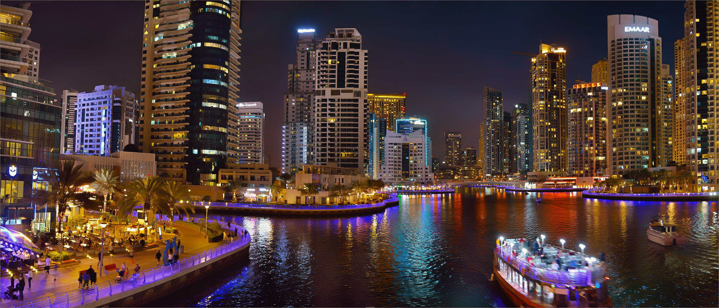 Дубай. Марина.