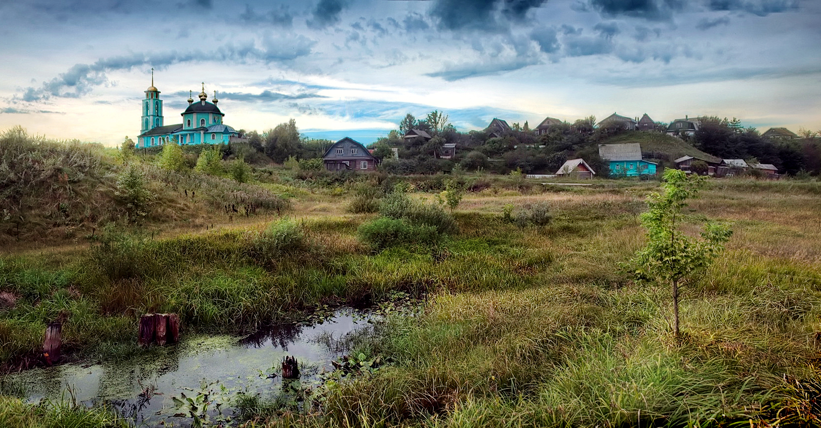 Чёрный пруд.