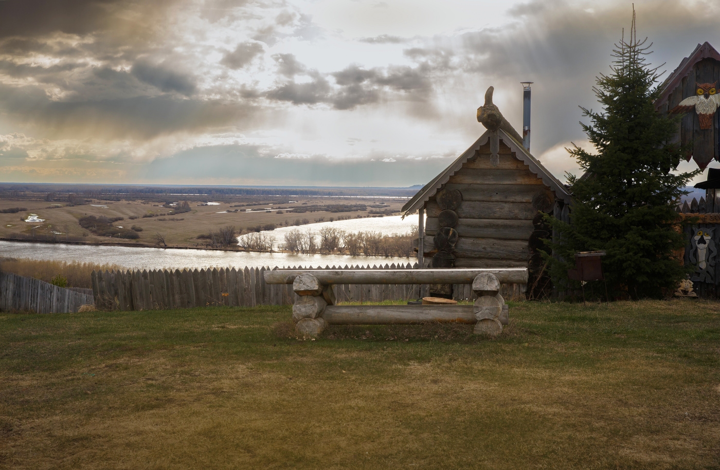 Сказочный город на берегу Иртыша