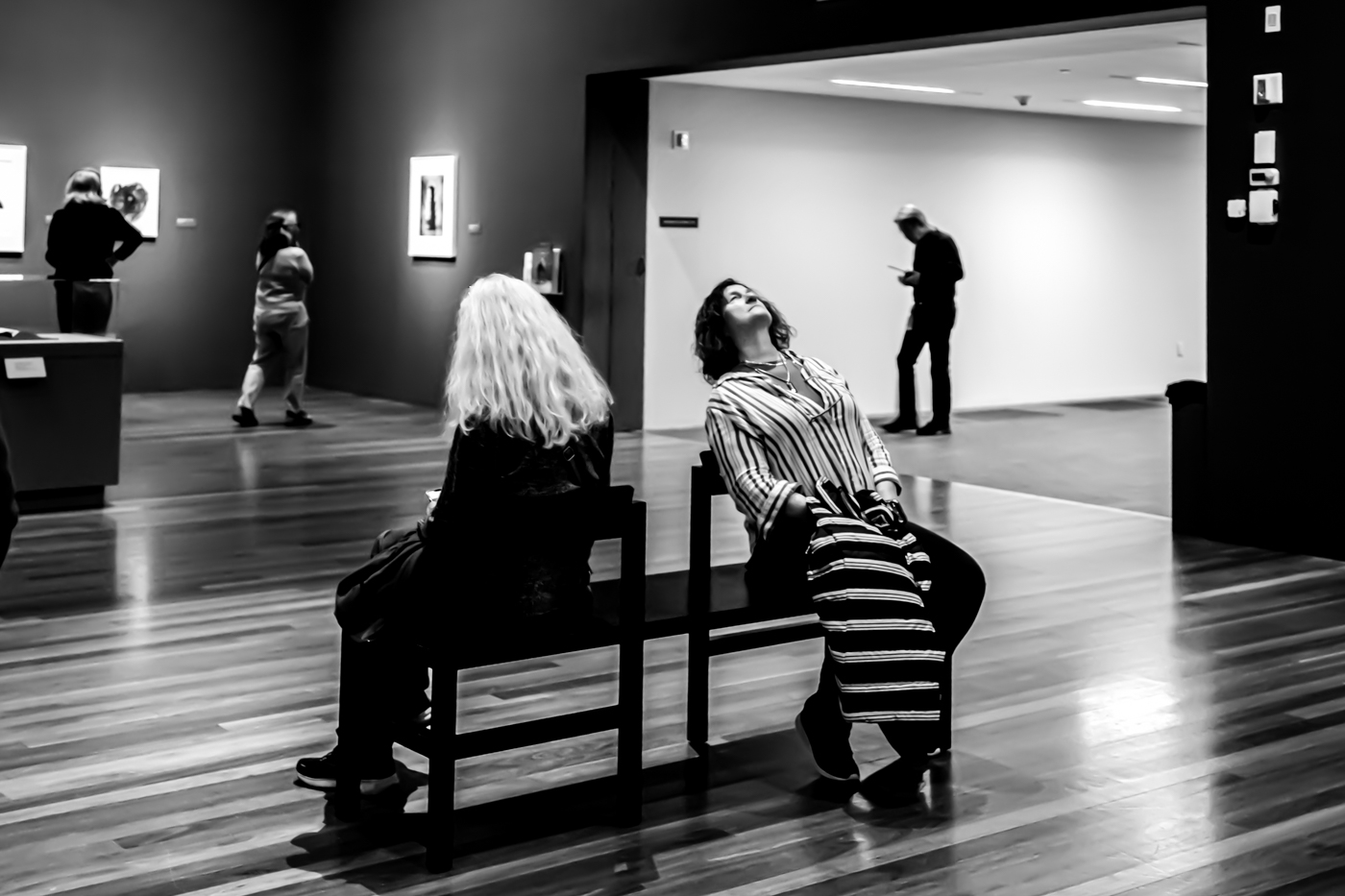 На выставке