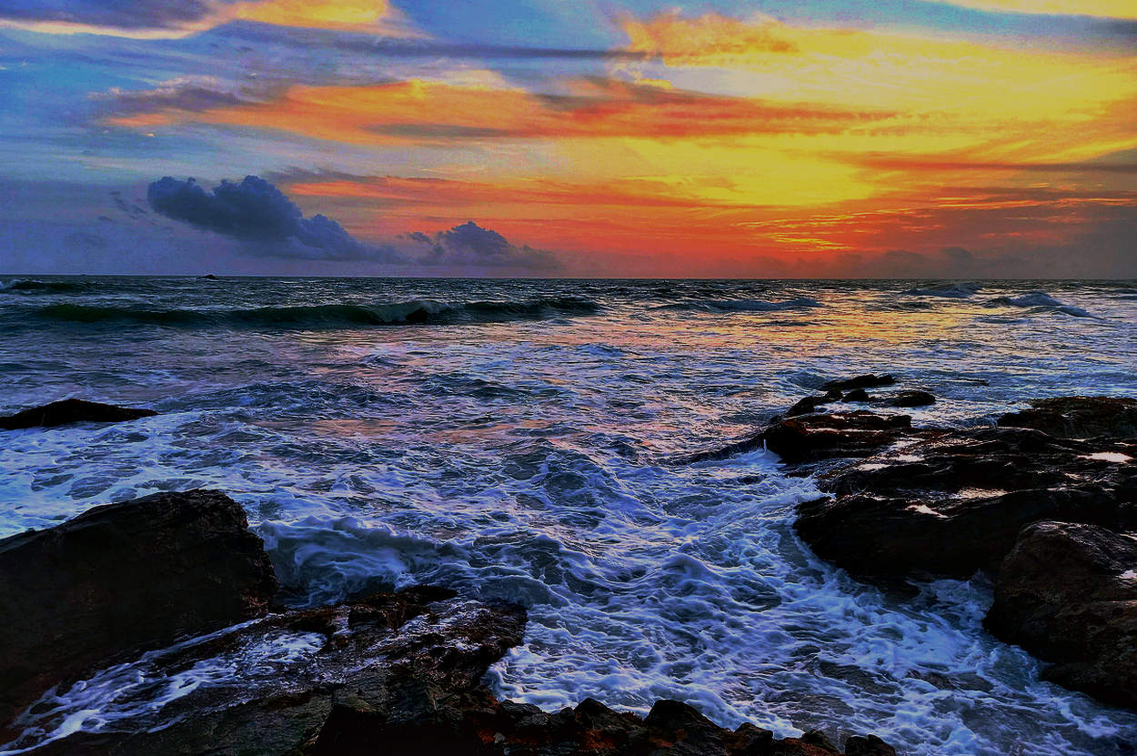 Зарисовка приближающейся ночи