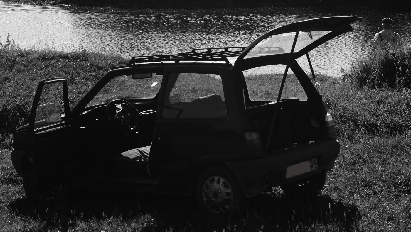 На отдыхе...