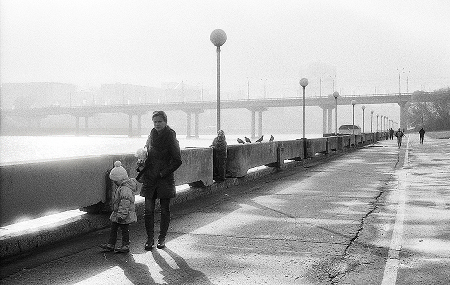 Утро в городе