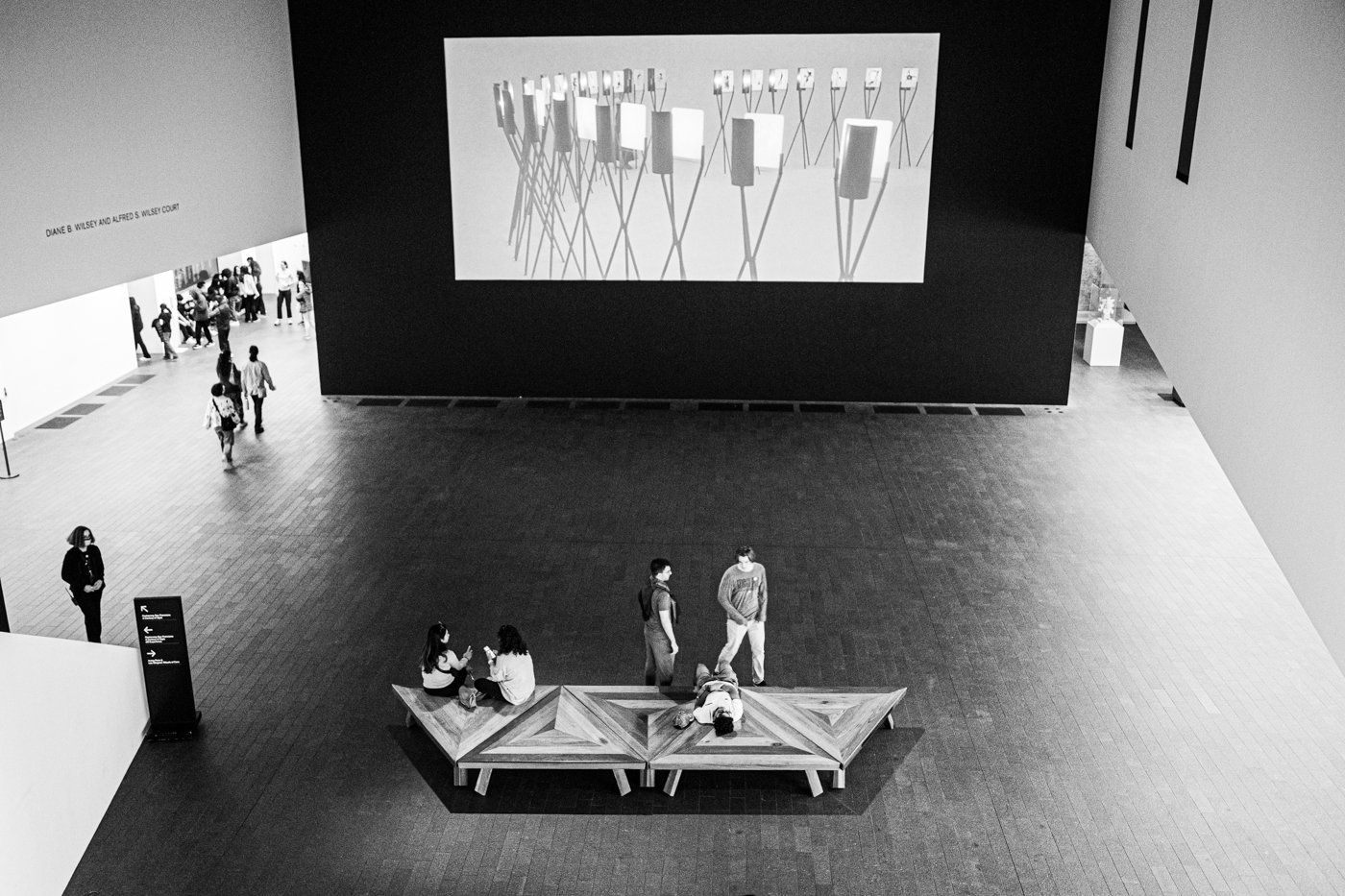 На выставке