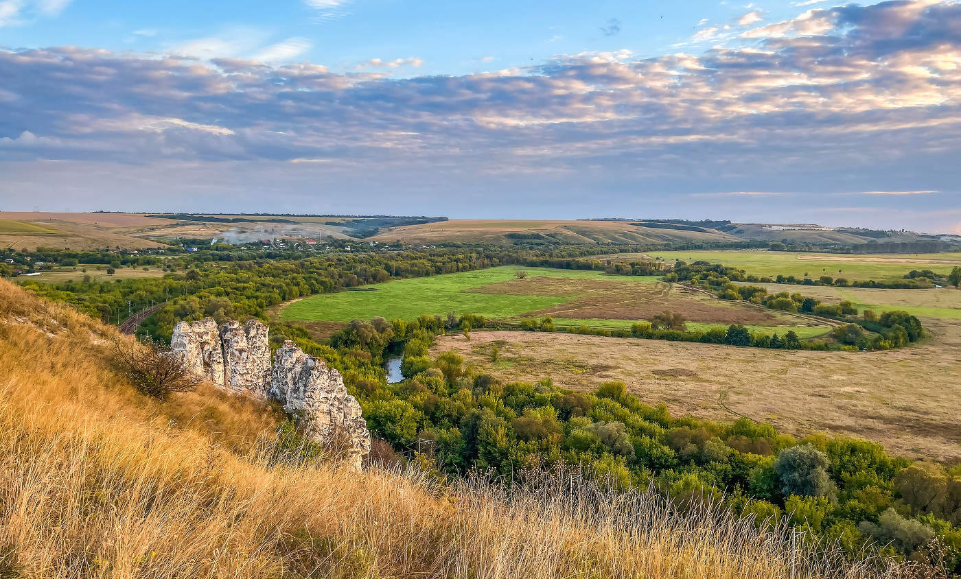 Вечер, Дивногорье.