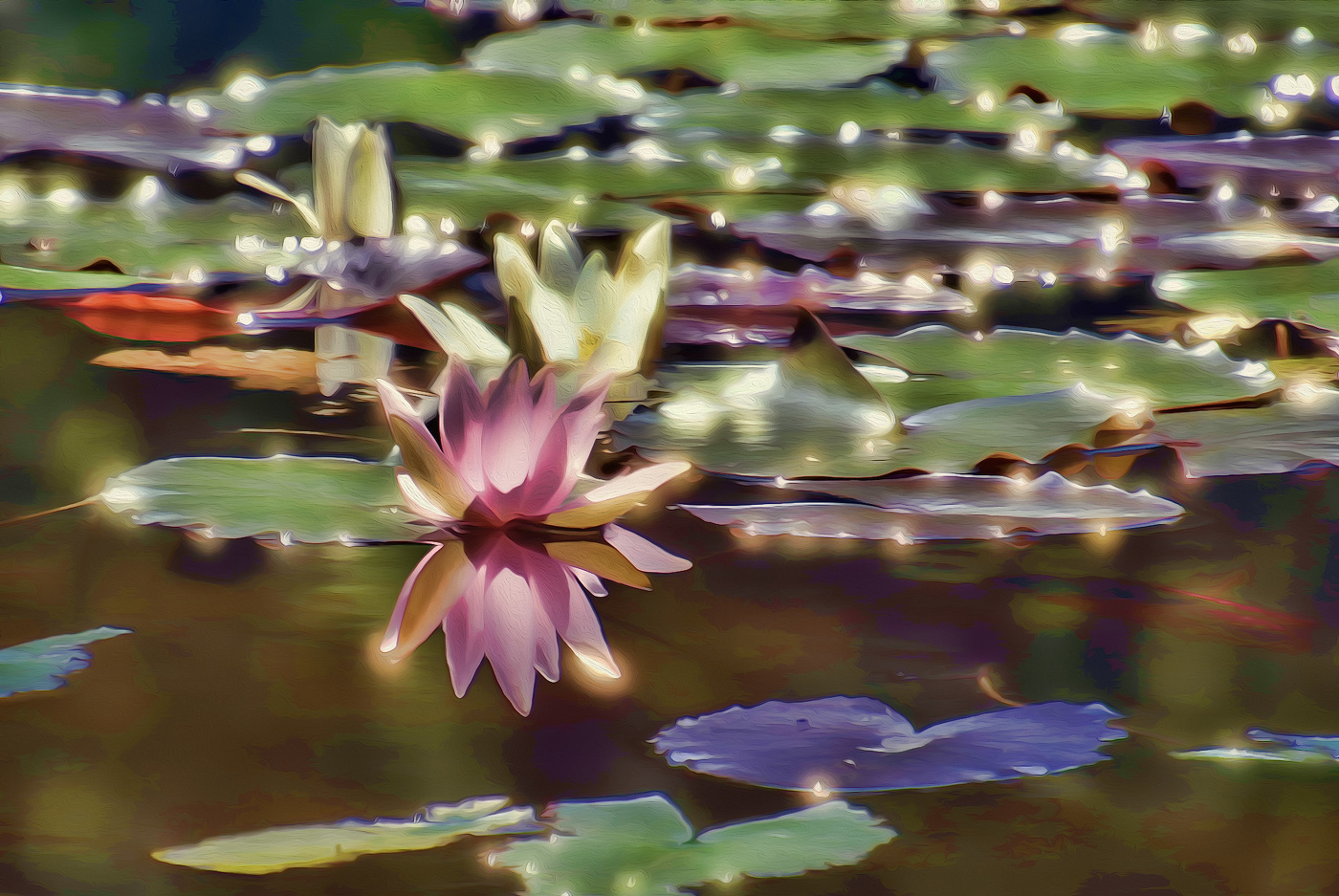 В сказочном пруду