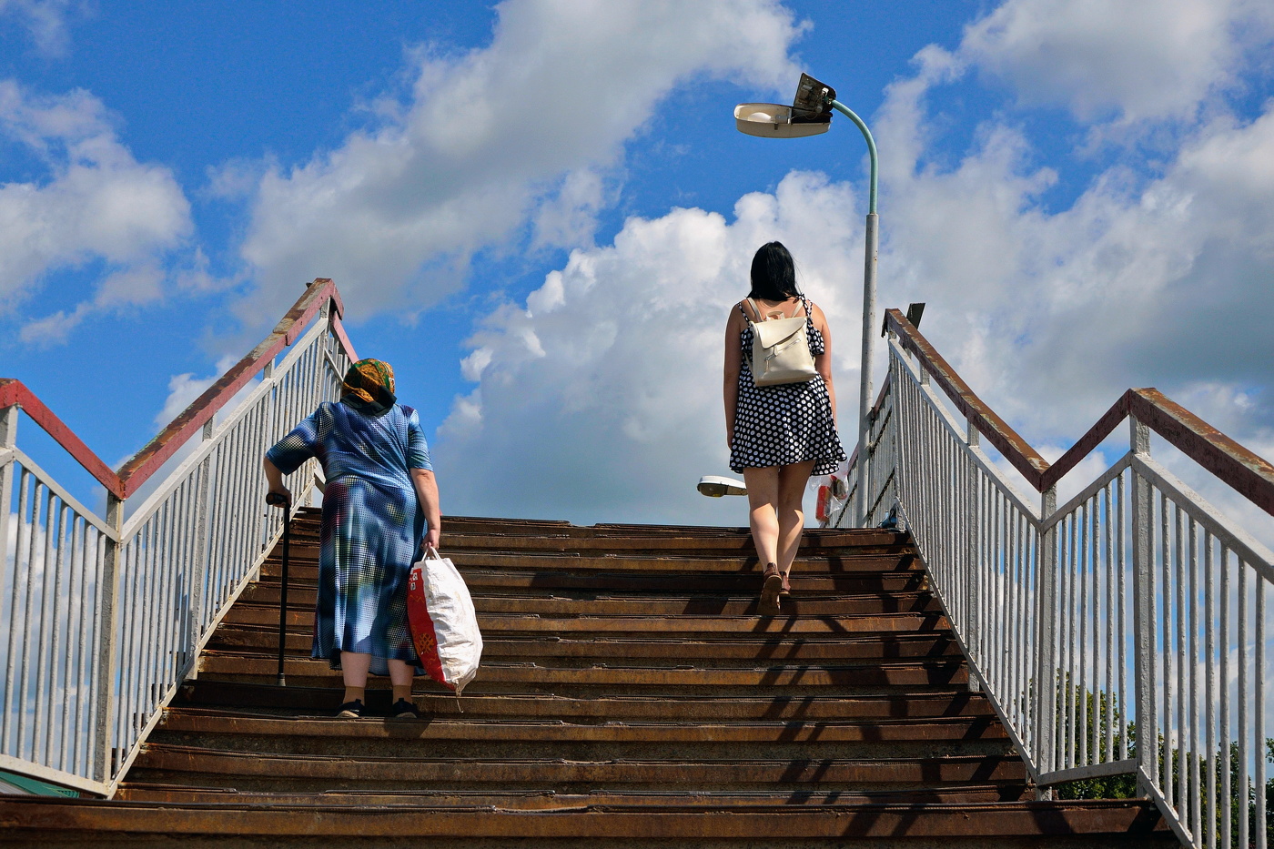 Вверх по лестнице...