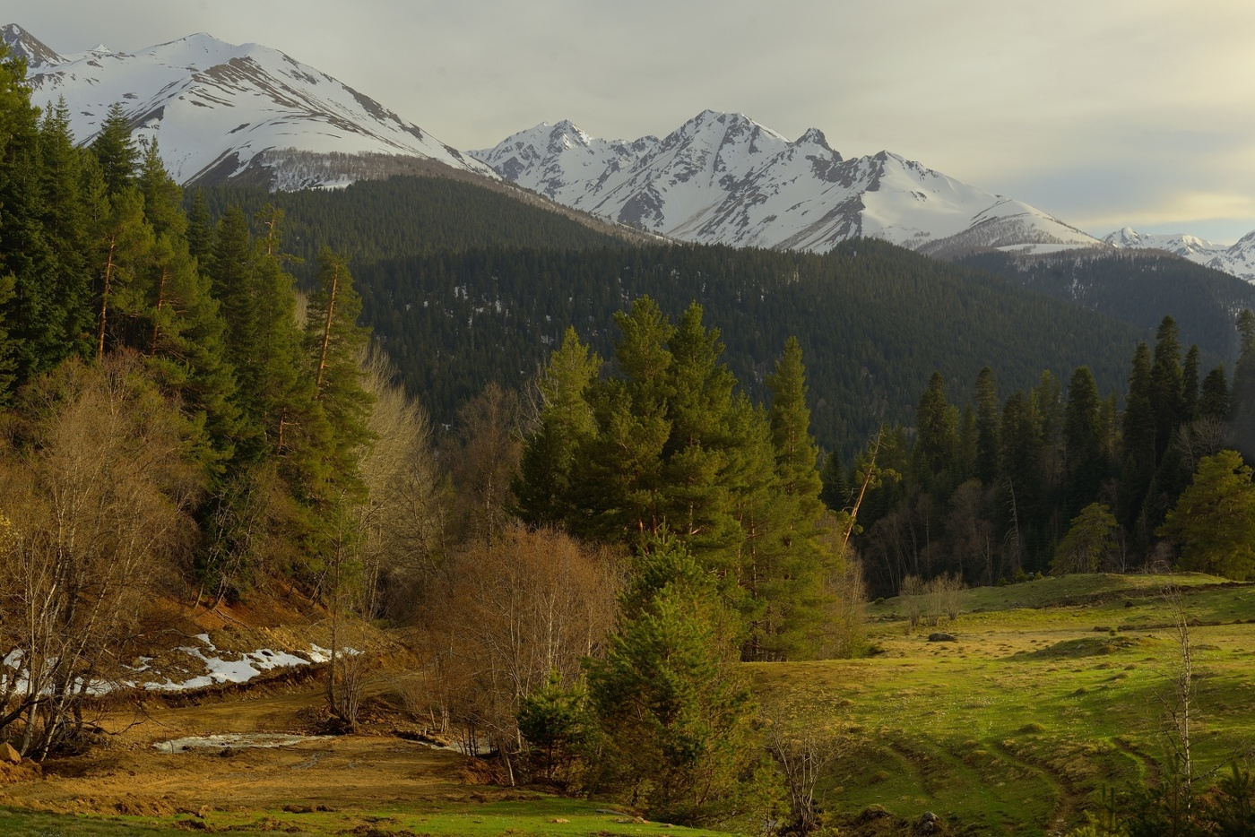 Весна в горах