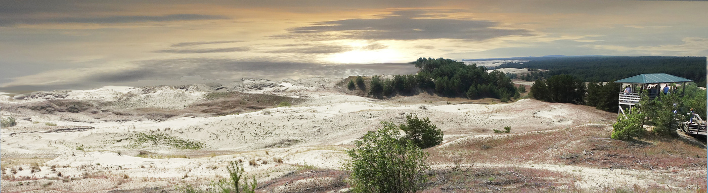 Фрагмент Куршской косы