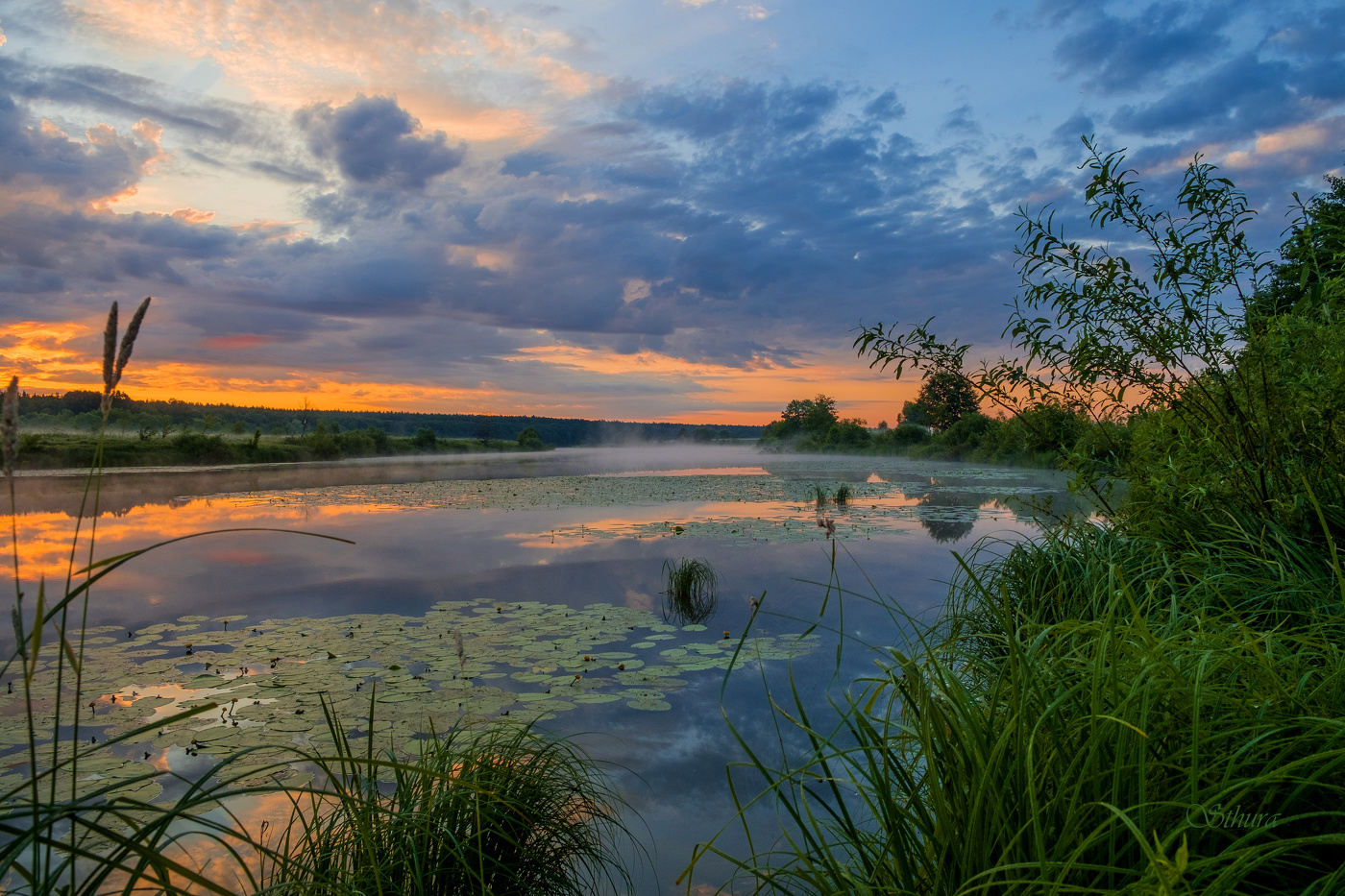 Летний рассвет.
