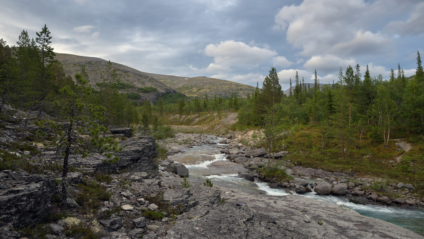 По реке Маннепахк