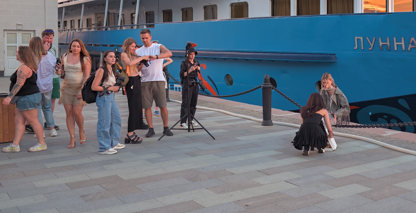 Перед фотосессией