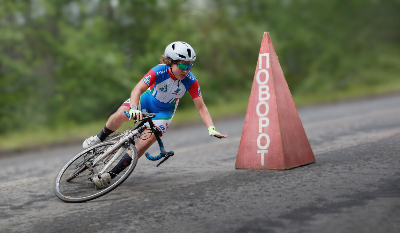 Велогонка шоссе.