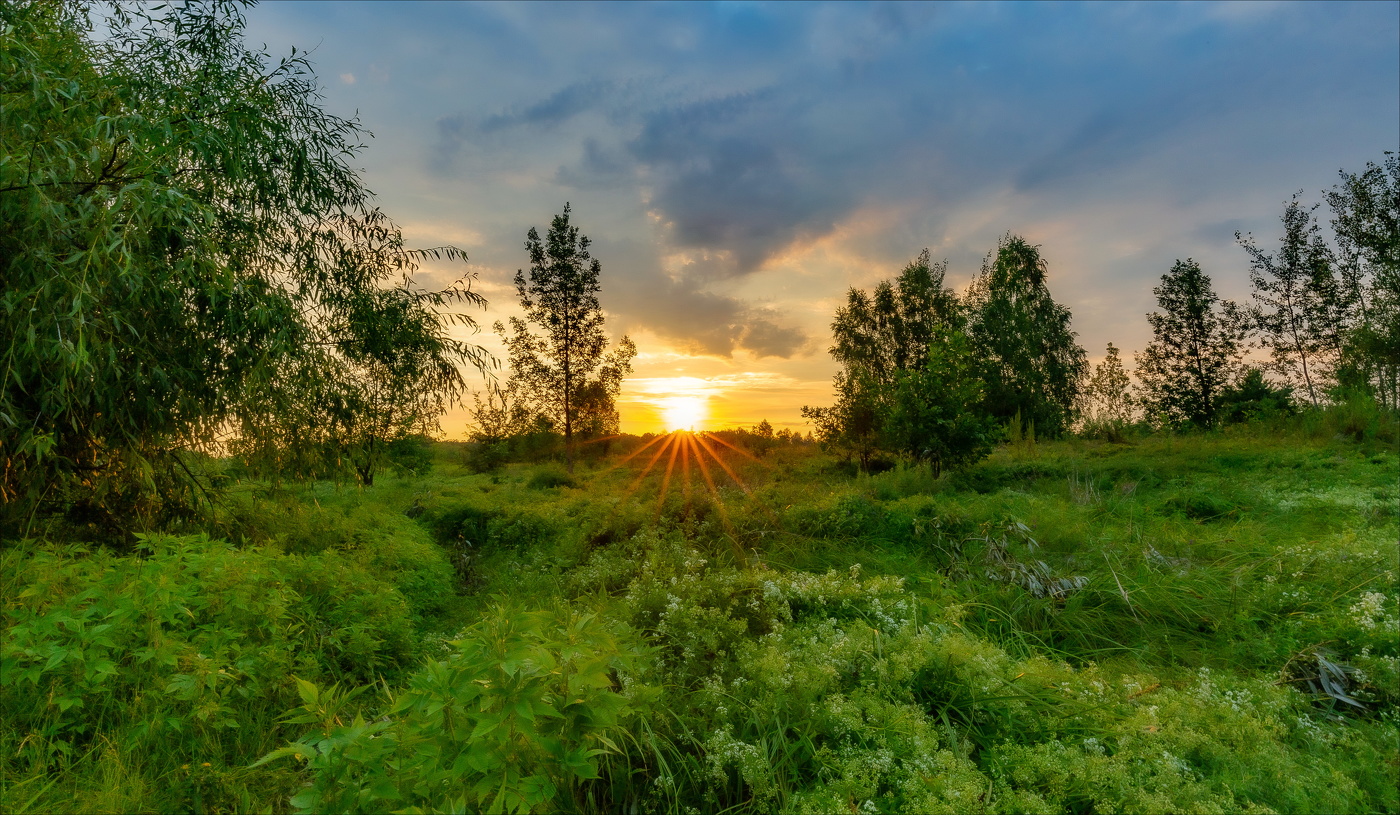 ИЮЛЬСКИЙ ВЕЧЕР ДОГОРАЛ...