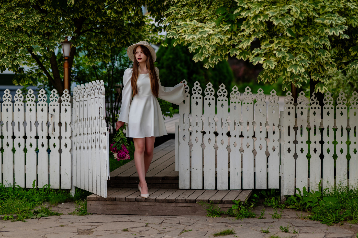 Резной палисад