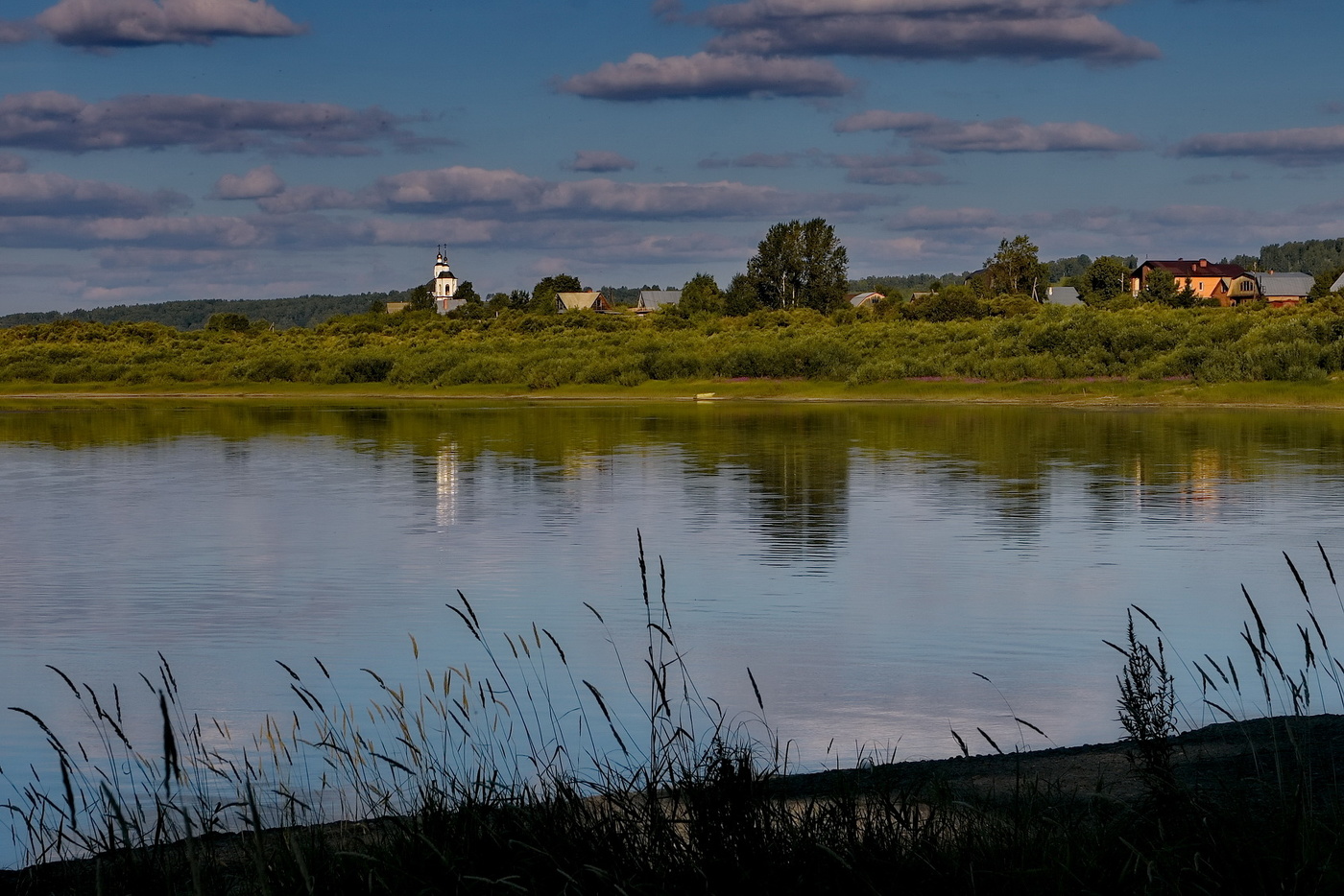 **Летним вечером.*