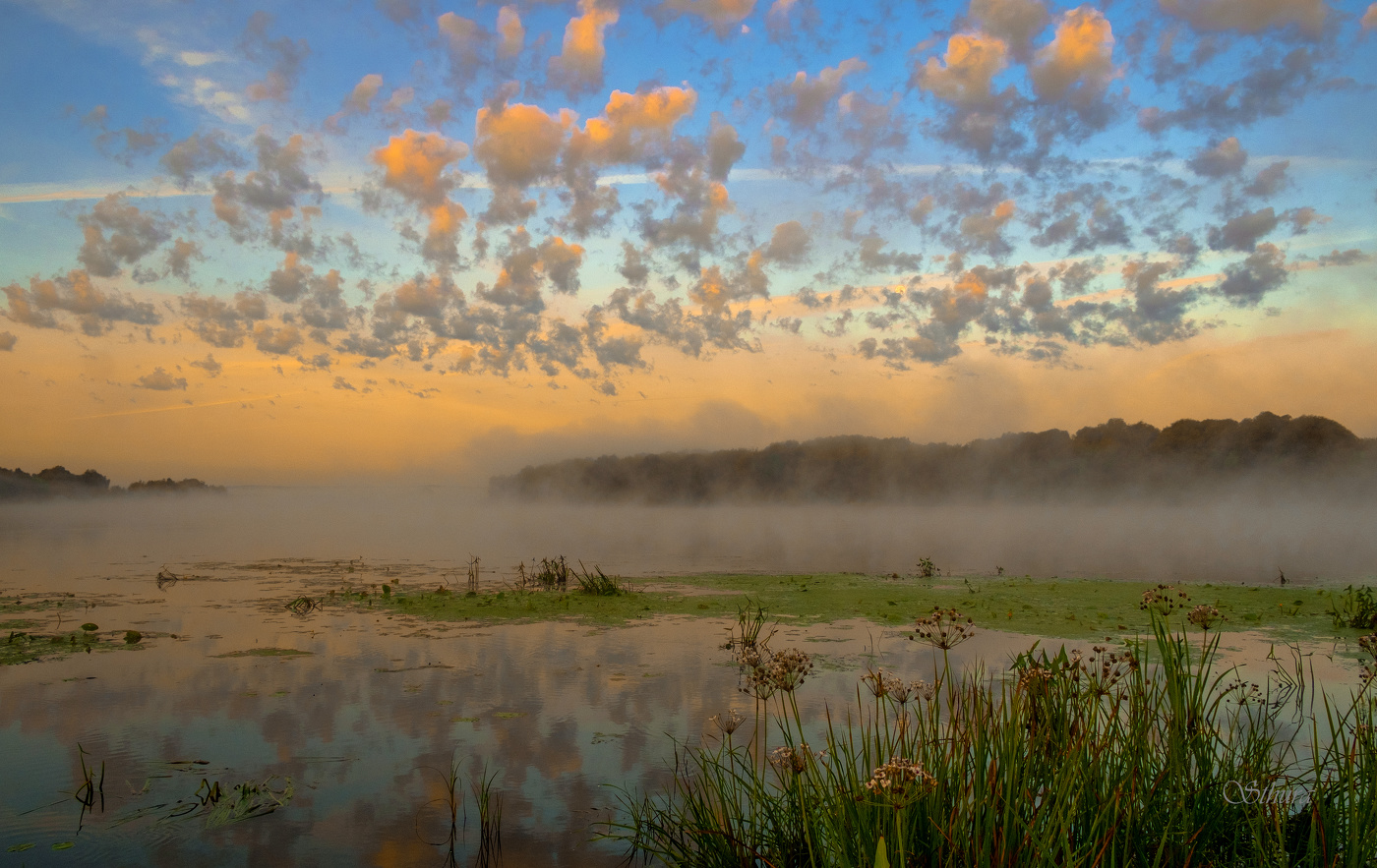 Облака над Окой.