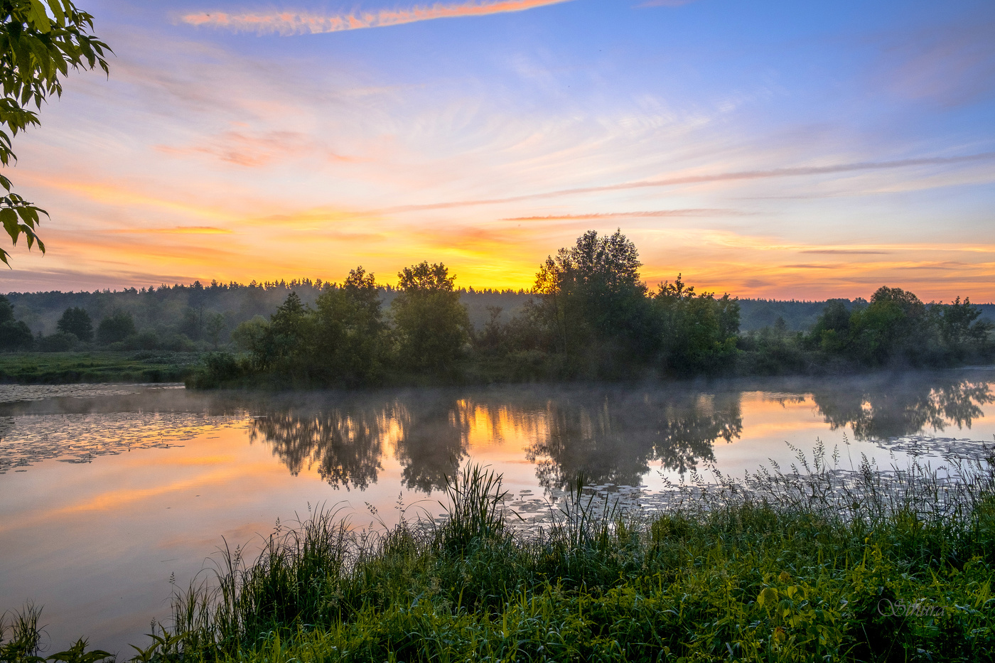 Перед восходом.