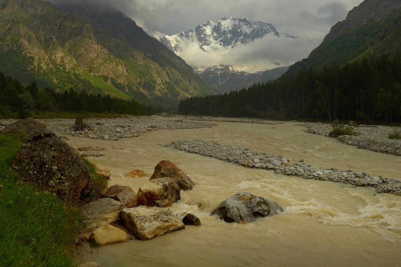 Вечер в горах