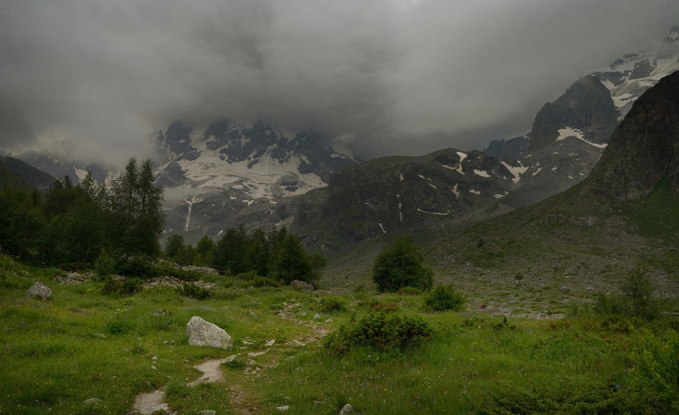 Утро в горах