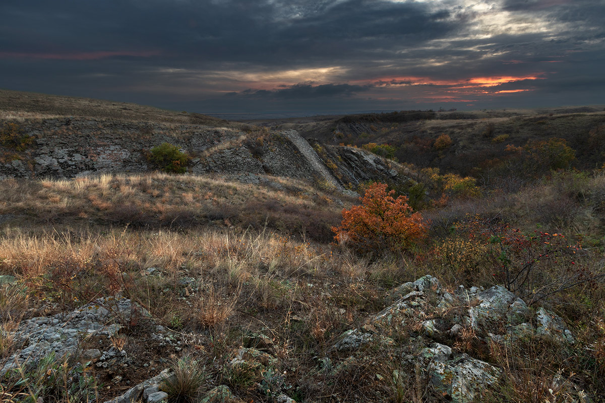 Рассвет в октябре