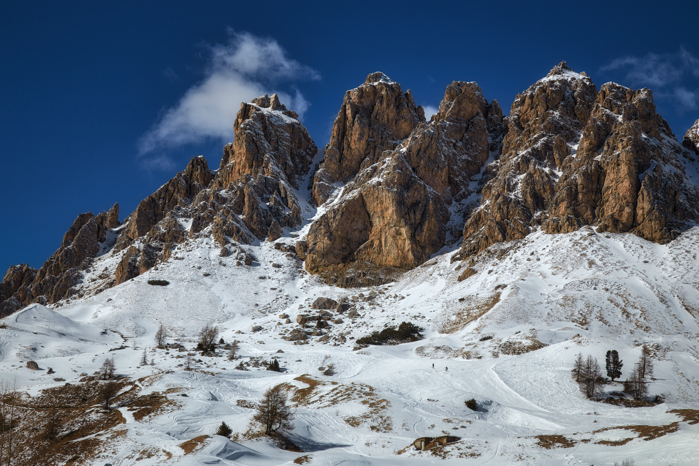 на перевале