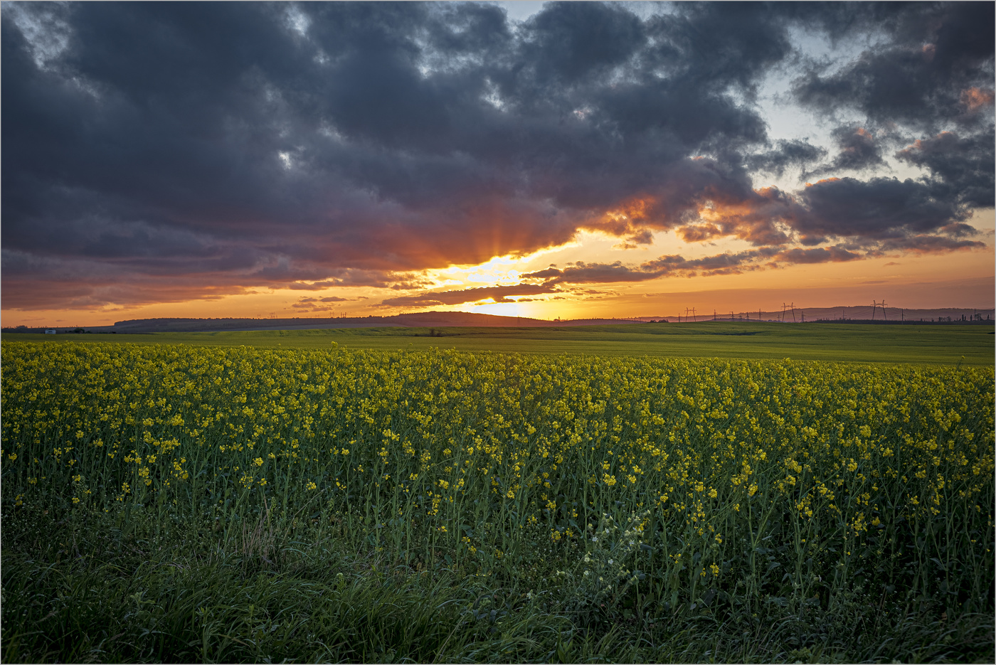 После жаркого дня