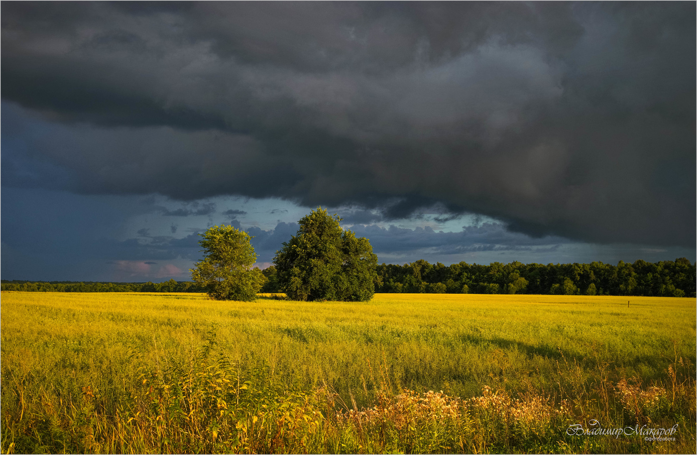 "Вот и август. Грозы"©