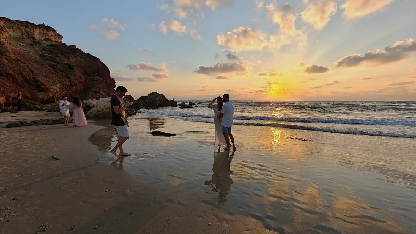 Фотосессия на закате дня