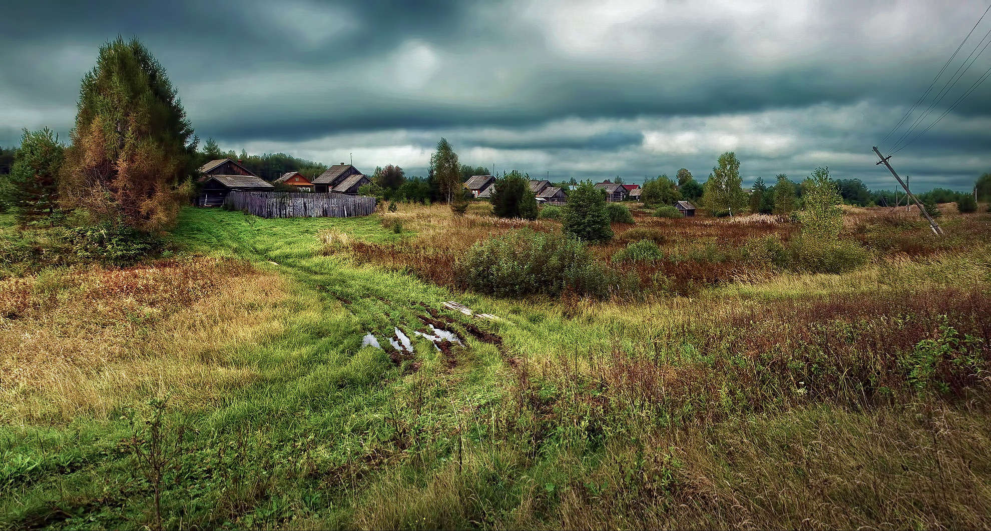 Сезон дождей.