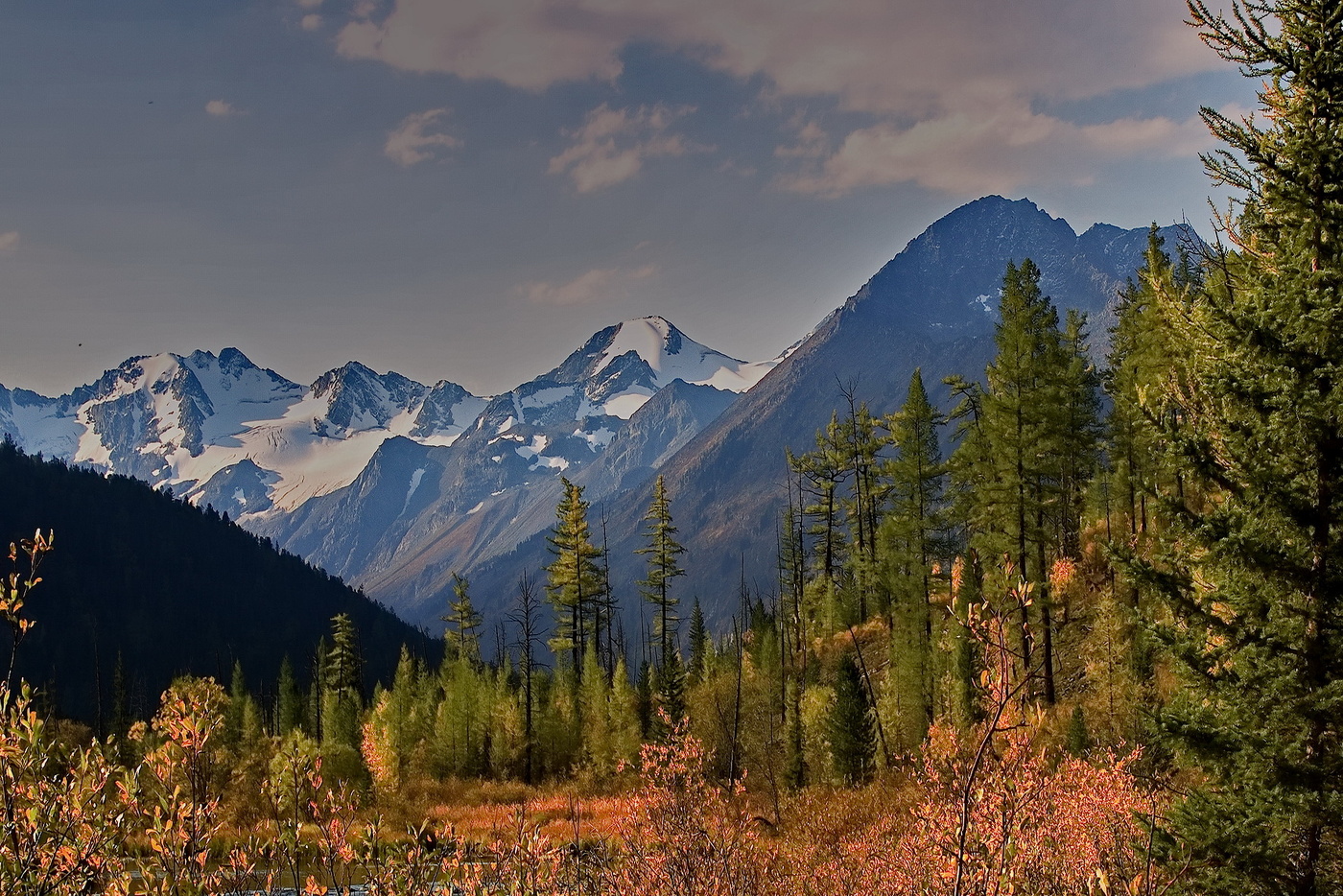 **Вечереет.*