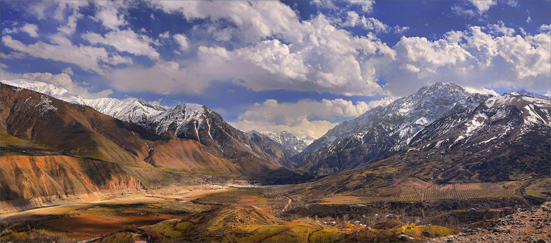 Весенняя долина Чаткала.