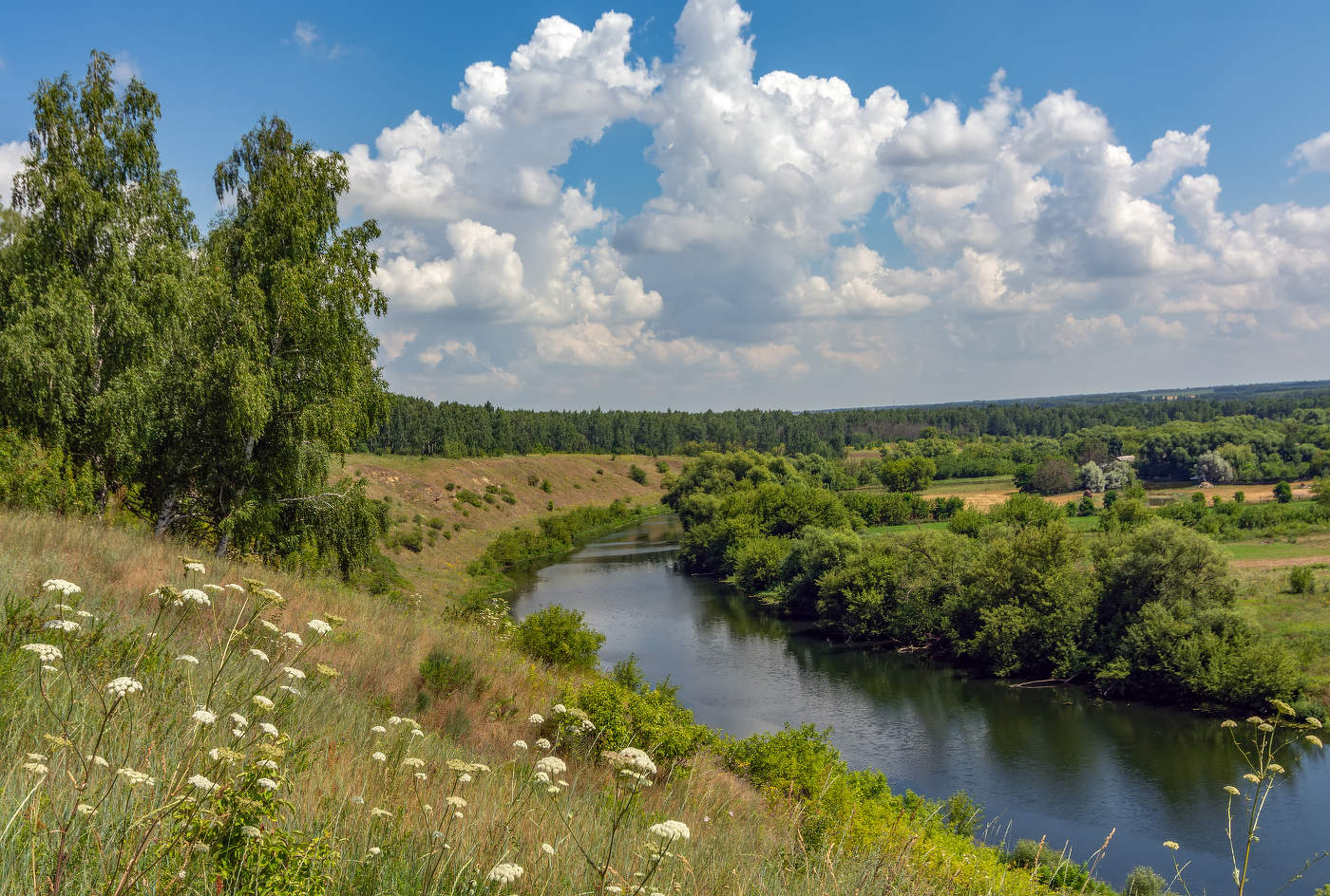 знойный июль