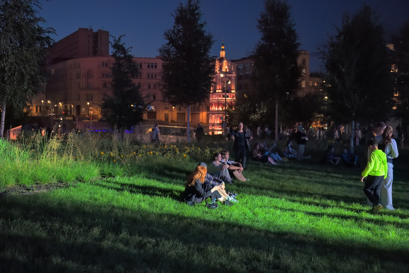 На концерте в Зарядье