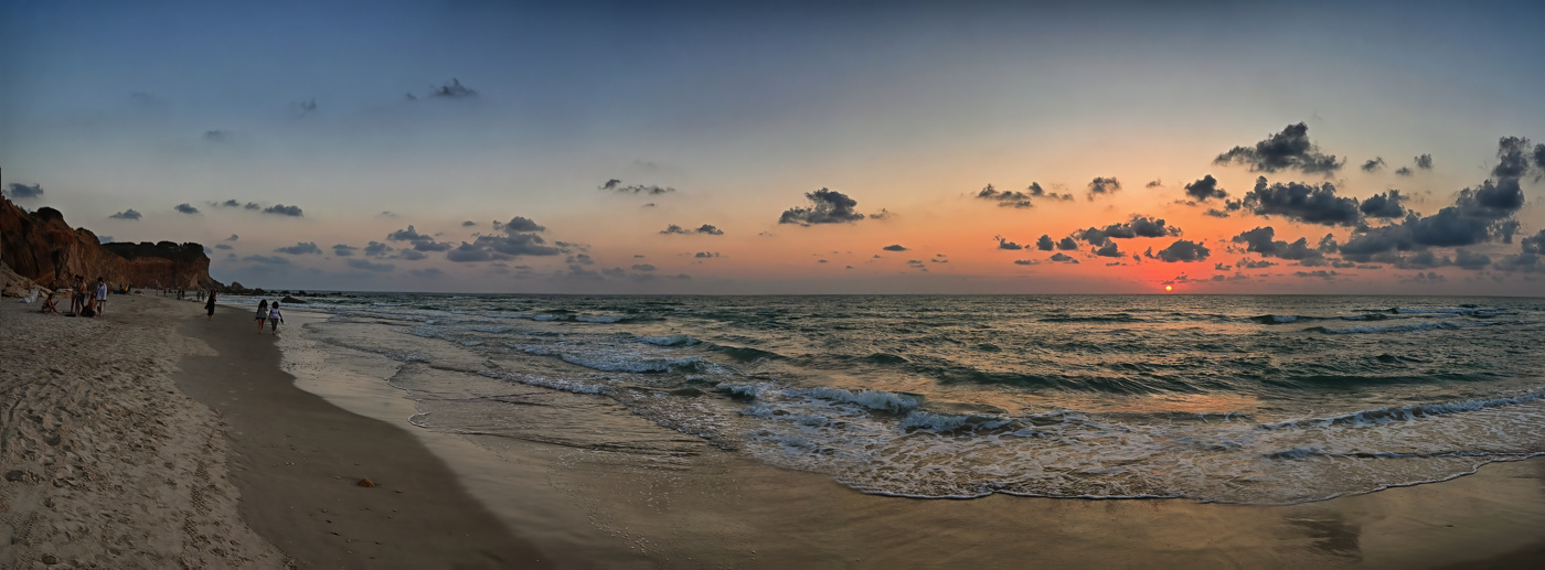 На закате дня