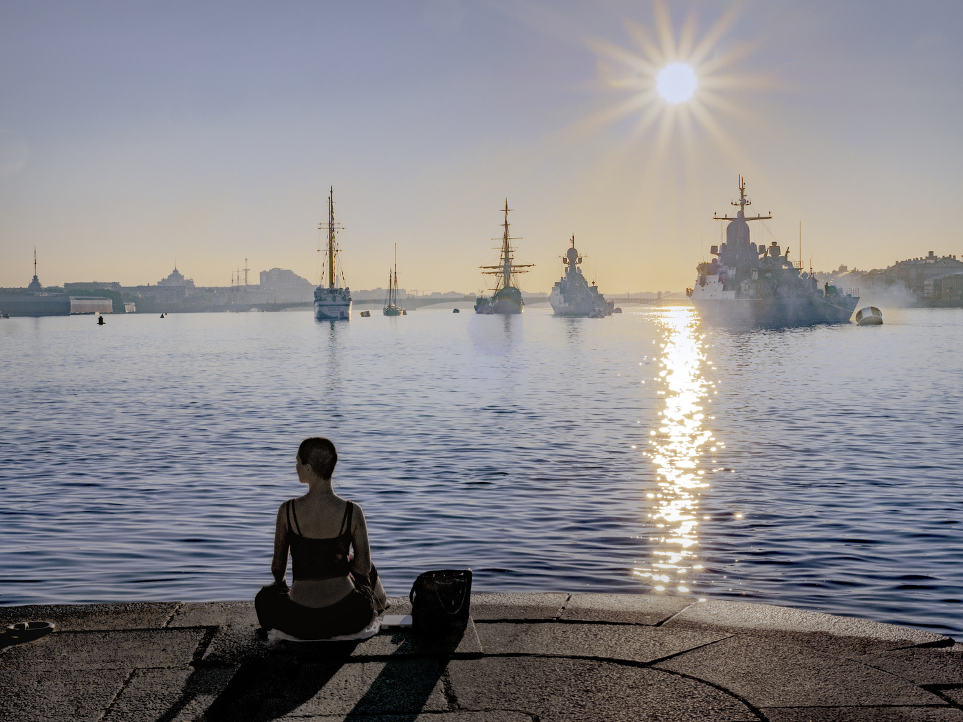 Утро в Санкт-Петербурге