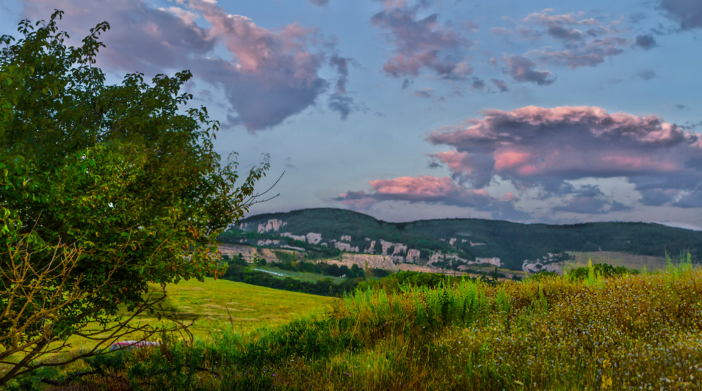 Розовые облака